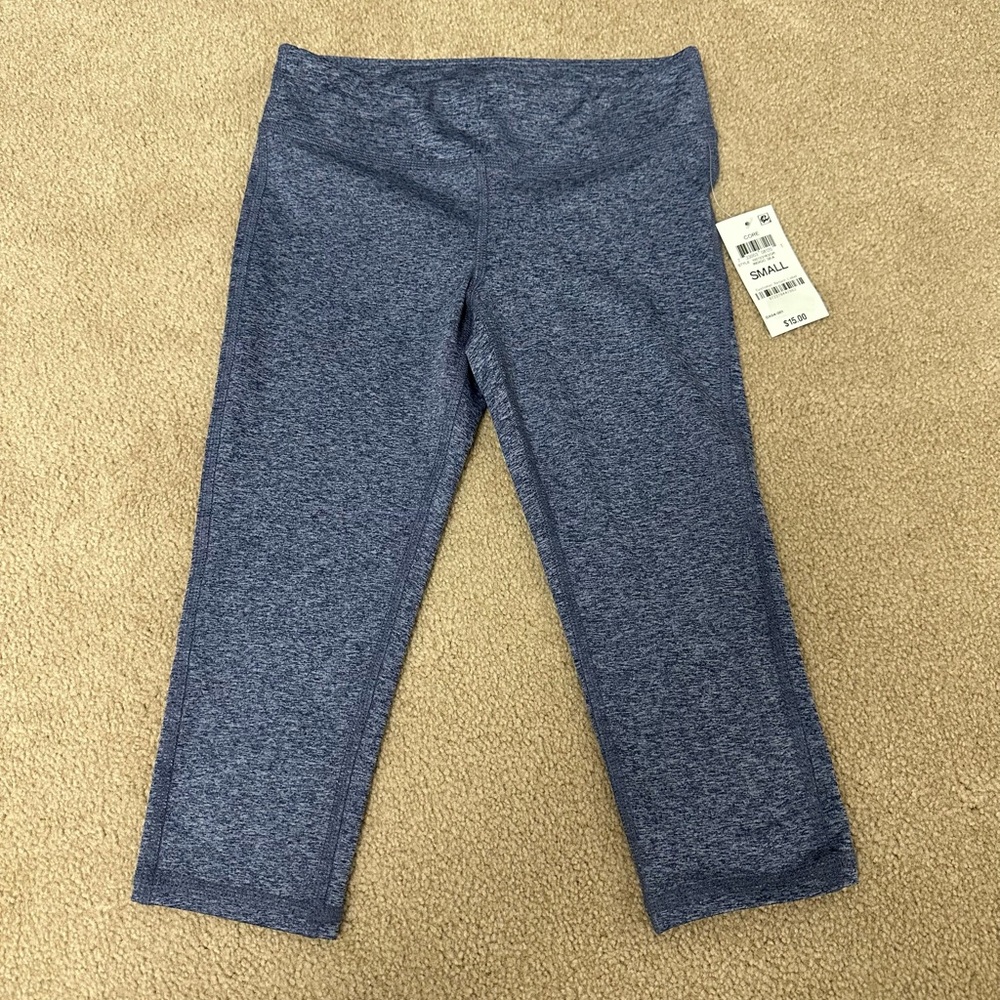 NWT Girls Ideology Capri Indigo size small